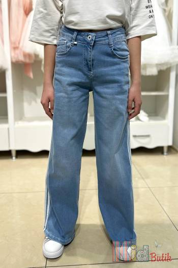 Купить Джинсы палаццо для девочки A-yugi Jeans Аю24-18 на КидБутик Джинсы палаццо для девочки A-yugi Jeans Аю24-18