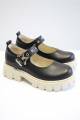 Купить Туфли-лоферы черного цвета для девочки Sen Kids КР24-740 24532(01) на КидБутик Туфли-лоферы черного цвета для девочки Sen Kids КР24-740 24532(01)