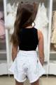 Купить Топ черного цвета в рубчик для девочки A-yugi Jeans Аю24-16Чорн(7234) на КидБутик Топ черного цвета в рубчик для девочки A-yugi Jeans Аю24-16Чорн(7234) - фото 2