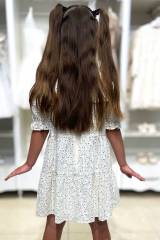 Купить Платье в ажурный принт для девочки "Беверли" Suzie Сю24-15(DR115-Y4F13) на КидБутик Платье в ажурный принт для девочки "Беверли" Suzie Сю24-15(DR115-Y4F13)