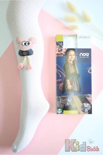 Купити Колготки білі "Mirabelle" для дівчинки Knittex DR2222 на КідБутік Колготки білі "Mirabelle" для дівчинки Knittex DR2222
