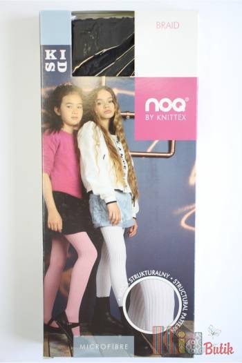 Купити Колготки чорні "Braid" для дівчинки Knittex DR2229-ч на КідБутік Колготки чорні "Braid" для дівчинки Knittex DR2229-ч