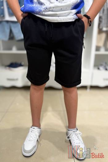 Купить Шорты черные "Style.026" для мальчика NK Unsea НК24-68Чорн(66315) на КидБутик Шорты черные "Style.026" для мальчика NK Unsea НК24-68Чорн(66315)