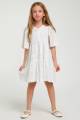 Купить Платье белое с принтом из рельефных цветочков Escabel Kids Ес24-26(35708) на КидБутик Платье белое с принтом из рельефных цветочков Escabel Kids Ес24-26(35708) - фото 7
