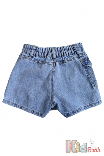 Купить Юбка-шорты джинсовая синяя для девочки Escabel Kids Ес24-20(2455) на КидБутик Юбка-шорты джинсовая синяя для девочки Escabel Kids Ес24-20(2455)