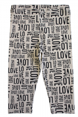 Купить Капри в надписи "Love" для старшей девочки Lovetti 1451 на КидБутик Капри в надписи "Love" для старшей девочки Lovetti 1451