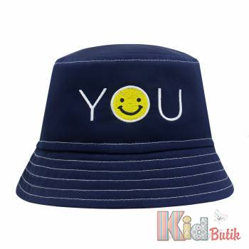 Купить Панамка синяя "You" для мальчика David's Star Дс24-4Сн(2409) на КидБутик Панамка синяя "You" для мальчика David's Star Дс24-4Сн(2409)