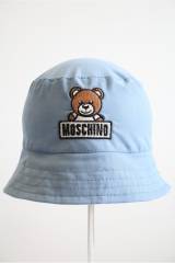 Панамка светло-синяя "Мишка Moschino" для мальчика Nikola N24-36Блак