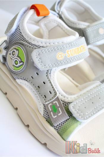 Купить Босоножки светло-серого цвета "Sunbathe" для мальчика Jong-Golf 24-В20465-18 на КидБутик Босоножки светло-серого цвета "Sunbathe" для мальчика Jong-Golf 24-В20465-18