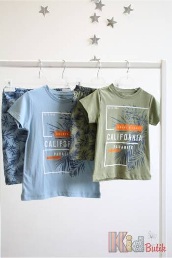 Купить Пижама голубая "California" для мальчика Vitmo Вт24-26986Гл на КидБутик Пижама голубая "California" для мальчика Vitmo Вт24-26986Гл