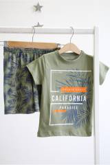 Купить Пижама зеленая "California" для мальчика Vitmo Вт24-27136Зл на КидБутик Пижама зеленая "California" для мальчика Vitmo Вт24-27136Зл