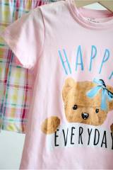 Купить Пижама розовая "Happy Teddy Everyday" для девочки Vitmo Вт24-22513Рз на КидБутик Пижама розовая "Happy Teddy Everyday" для девочки Vitmo Вт24-22513Рз