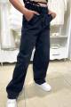 Купить Джинсы палаццо черные для девочки A-yugi Jeans Аю24-28 на КидБутик Джинсы палаццо черные для девочки A-yugi Jeans Аю24-28 - фото 2
