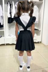Купить Сарафан черного цвета для девочки Sen Kids Т24-7 на КидБутик Сарафан черного цвета для девочки Sen Kids Т24-7