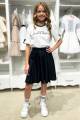 Купить Юбка клешная для девочки Brows Kids ВР24-12 на КидБутик Юбка клешная для девочки Brows Kids ВР24-12 - фото 5