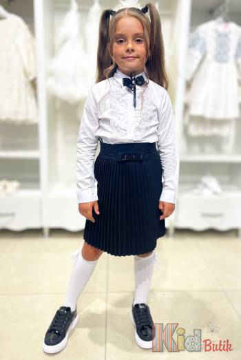 Купити Шкільна блузка для дівчинки Capris Ка24-2 на КідБутік Шкільна блузка для дівчинки Capris Ка24-2