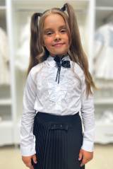 Блуза школьная для девочки Capris Ка24-2
