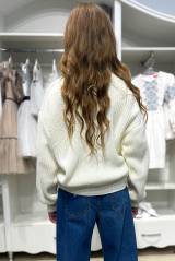 Купить Кардиган молочного цвета для девочки MiniModa Мі24-23Мол на КидБутик Кардиган молочного цвета для девочки MiniModa Мі24-23Мол
