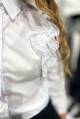 Купить Блуза школьная с кружевными рюшами по бокам для девочки MiniModa Мі24-31(417) на КидБутик Блуза школьная с кружевными рюшами по бокам для девочки MiniModa Мі24-31(417) - фото 5
