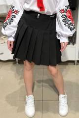 Купить Юбка с кокеткой и мягкими складочками для девочки MiniModa Мі24-3(34146,3938) на КидБутик Юбка с кокеткой и мягкими складочками для девочки MiniModa Мі24-3(34146,3938)