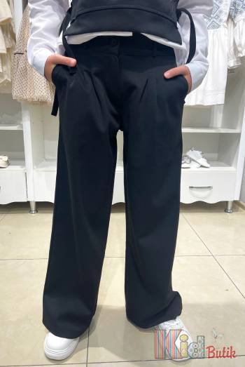 Купить Костюм жилетка+штаны черные "Fashion" для девочки MiniModa Мі24-5(34072) на КидБутик Костюм жилетка+штаны черные "Fashion" для девочки MiniModa Мі24-5(34072)