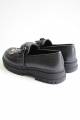 Купити Туфлі-лофери чорного кольору для дівчинки Little Lady КР24-240 S279 на КідБутік Туфлі-лофери чорного кольору для дівчинки Little Lady КР24-240 S279 - фото 2