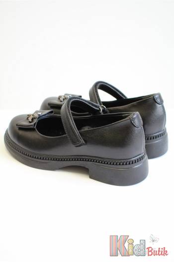 Купить Туфли черные для девочки Little Lady КР24-10 3100FLT на КидБутик Туфли черные для девочки Little Lady КР24-10 3100FLT