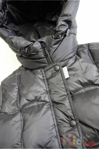 Купити Куртка подовжена чорного кольору для дівчинки "Bonny" Nestta Не24-10Чор на КідБутік Куртка подовжена чорного кольору для дівчинки "Bonny" Nestta Не24-10Чор