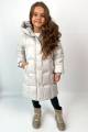 Купить Куртка удлиненная цвета для девочки "Bonny" Nestta Не25-10Таш на КидБутик Куртка удлиненная цвета для девочки "Bonny" Nestta Не25-10Таш - фото 6