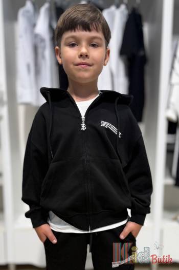 Купить Спортивный костюм чорного цвета для мальчика Black One Kids ВК24-2Чор на КидБутик Спортивный костюм чорного цвета для мальчика Black One Kids ВК24-2Чор