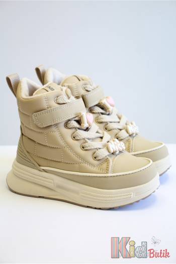 Купить Ботинки бежевые с широкой подошвой "I love" для девочки Jong-Golf 24-B30976-23 на КидБутик Ботинки бежевые с широкой подошвой "I love" для девочки Jong-Golf 24-B30976-23