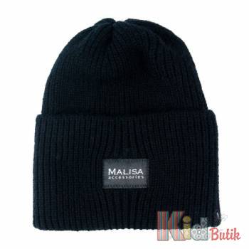 Купити Шапка в'язана чорна для дівчинки "Стейсі" Malisa Accessories ML24-3Чор на КідБутік Шапка в'язана чорна для дівчинки "Стейсі" Malisa Accessories ML24-3Чор