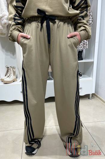 Купить Штаны палаццо спортивные хаки для девочки LOCOLOCO ЛЛ24-69Хакі на КидБутик Штаны палаццо спортивные хаки для девочки LOCOLOCO ЛЛ24-69Хакі