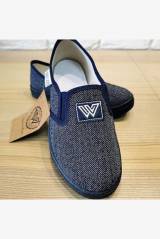 Тапочки синий джинс "Viktor" для мальчика Waldi 24-225-495-10