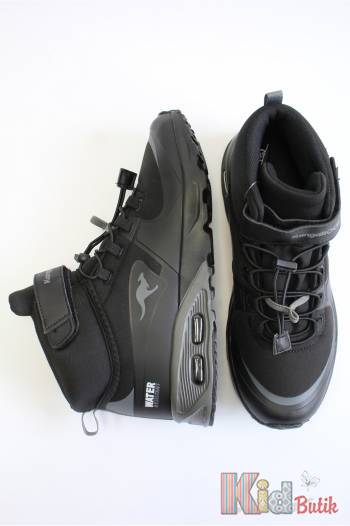 Купити Черевики чорні спортивні для хлопчика KangaROOS 24-18598-000-5003/В на КідБутік Черевики чорні спортивні для хлопчика KangaROOS 24-18598-000-5003/В