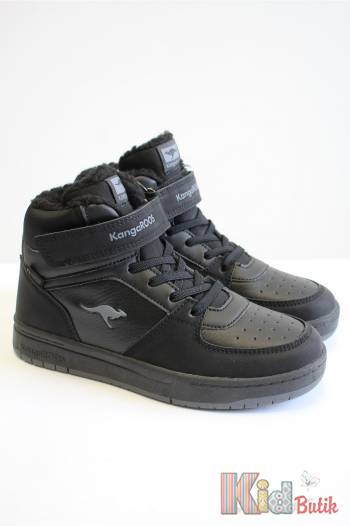 Купити Черевики хайтопи чорні утеплені для хлопчика KangaROOS 24-10179-000-5003/В на КідБутік Черевики хайтопи чорні утеплені для хлопчика KangaROOS 24-10179-000-5003/В