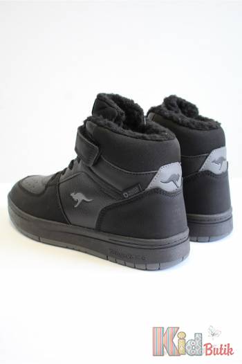 Купити Черевики хайтопи чорні утеплені для хлопчика KangaROOS 24-10179-000-5003/В на КідБутік Черевики хайтопи чорні утеплені для хлопчика KangaROOS 24-10179-000-5003/В