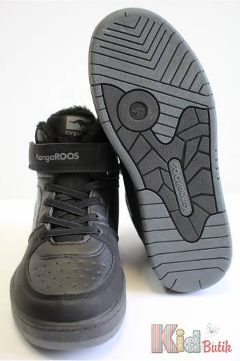 Купити Черевики хайтопи чорні утеплені для хлопчика KangaROOS 24-10179-000-5003/В на КідБутік Черевики хайтопи чорні утеплені для хлопчика KangaROOS 24-10179-000-5003/В