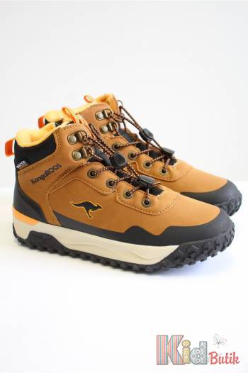 Купить Ботинки горчичные для мальчика KangaROOS 24-10259-1142/В на КидБутик Ботинки горчичные для мальчика KangaROOS 24-10259-1142/В