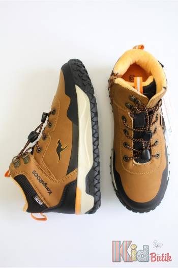 Купить Ботинки горчичные для мальчика KangaROOS 24-10259-1142/В на КидБутик Ботинки горчичные для мальчика KangaROOS 24-10259-1142/В