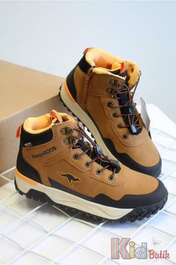 Купить Ботинки горчичные для мальчика KangaROOS 24-10259-1142/В на КидБутик Ботинки горчичные для мальчика KangaROOS 24-10259-1142/В