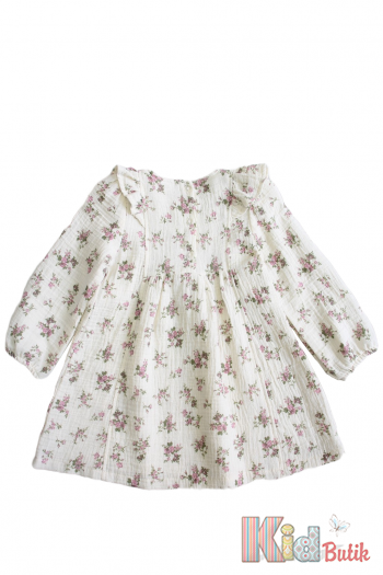 Купить Платье + обруч "Цветочки" для девочки Lilax Kids Л24-6525lila на КидБутик Платье + обруч "Цветочки" для девочки Lilax Kids Л24-6525lila