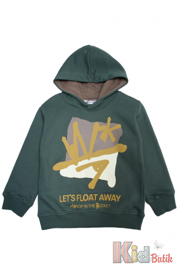 Купити Худі зелений "Let's Float Away" для хлопчика Jack Lions Ес24-48Зл(1763) на КідБутік Худі зелений "Let's Float Away" для хлопчика Jack Lions Ес24-48Зл(1763)