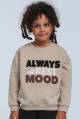 Купить Свитшот бежевый "Always in the Best Mood" для мальчика Jack Lions Ес24-44(1755) на КидБутик Свитшот бежевый "Always in the Best Mood" для мальчика Jack Lions Ес24-44(1755) - фото