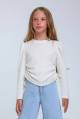 Купити Кофтинка молочна в рубчики та стрази для дівчинки Escabel Kids Ес24-71(35936) на КідБутік Кофтинка молочна в рубчики та стрази для дівчинки Escabel Kids Ес24-71(35936) - фото 7