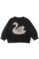 Купити Світшот чорний "Лебідь" для дівчинки Escabel Kids Ес24-64(35846) на КідБутік Світшот чорний "Лебідь" для дівчинки Escabel Kids Ес24-64(35846) - фото 4