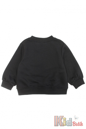 Купити Світшот чорний "Лебідь" для дівчинки Escabel Kids Ес24-64(35846) на КідБутік Світшот чорний "Лебідь" для дівчинки Escabel Kids Ес24-64(35846)