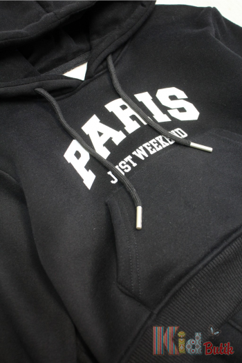 Купить Костюм спортивный утепленный "Paris" черный Другие бренды И24-107Чорн(24270) на КидБутик Костюм спортивный утепленный "Paris" черный Другие бренды И24-107Чорн(24270)