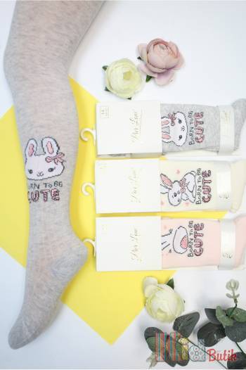 Купить Колготки светлые "Cute Rabbit" Pier Lone PL-1869 на КидБутик Колготки светлые "Cute Rabbit" Pier Lone PL-1869