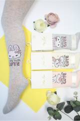 Купить Колготки светлые "Cute Rabbit" Pier Lone PL-1869 на КидБутик Колготки светлые "Cute Rabbit" Pier Lone PL-1869